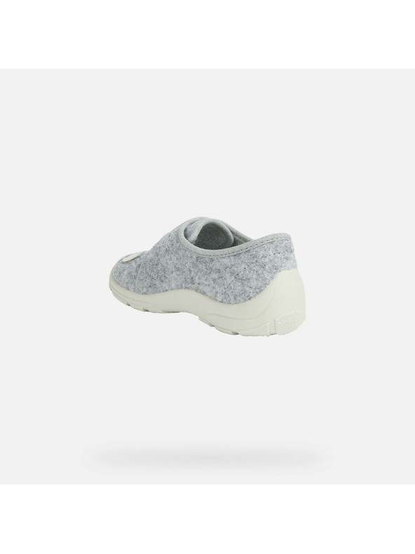 Geox Сиви домашни пантофи за момичета Geox Nymel