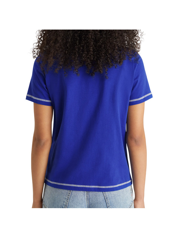 Scotch & Soda Синя дамска тениска Scotch & Soda