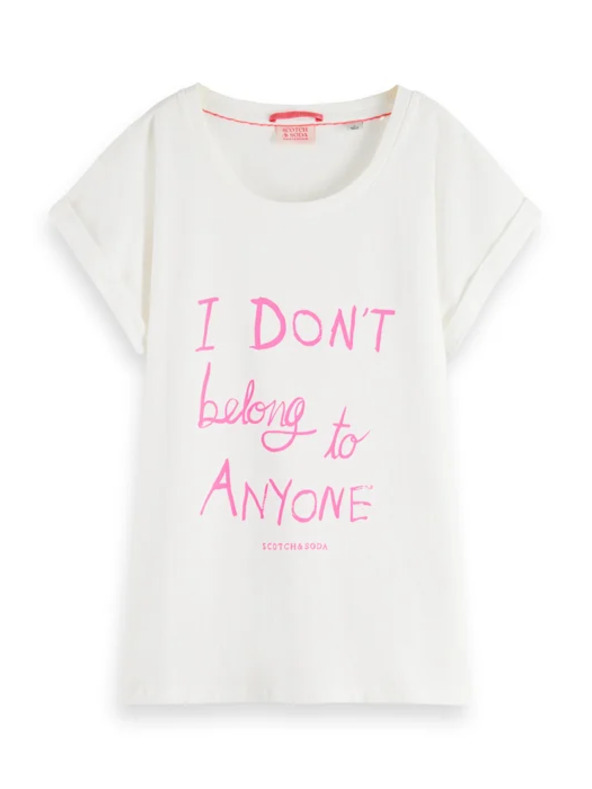 Scotch & Soda Бяла дамска риза Scotch & Soda