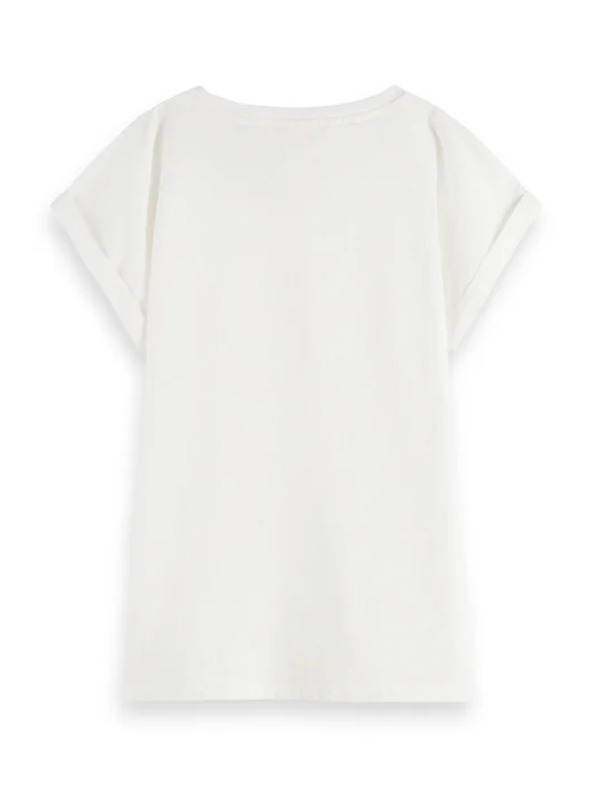 Scotch & Soda Бяла дамска риза Scotch & Soda