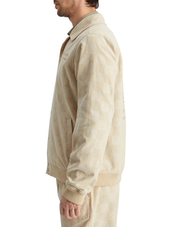 Scotch & Soda Кремаво мъжко яке от велур Scotch & Soda College