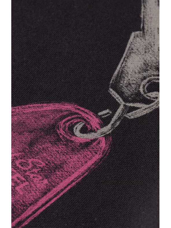 Scotch & Soda Черен дамски суитшърт с щампа Scotch & Soda