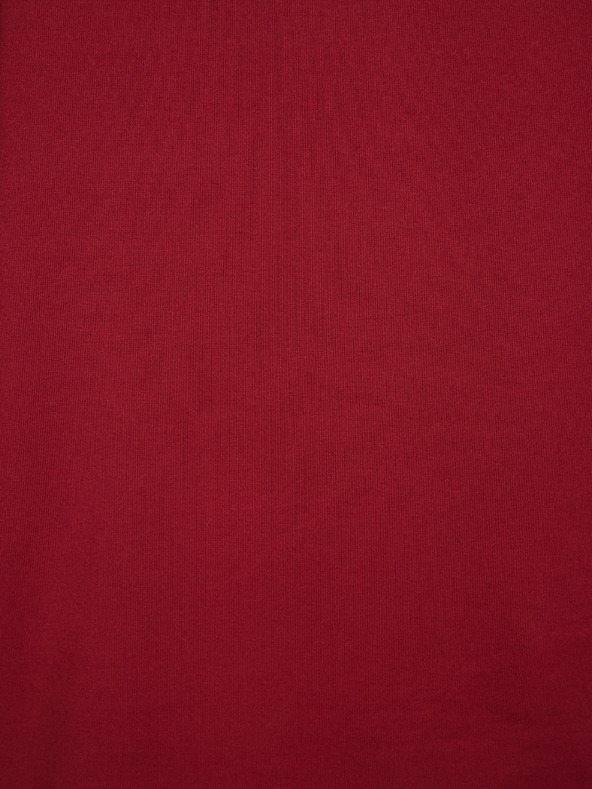 Orsay Бордо дамска тениска с къс ръкав ORSAY