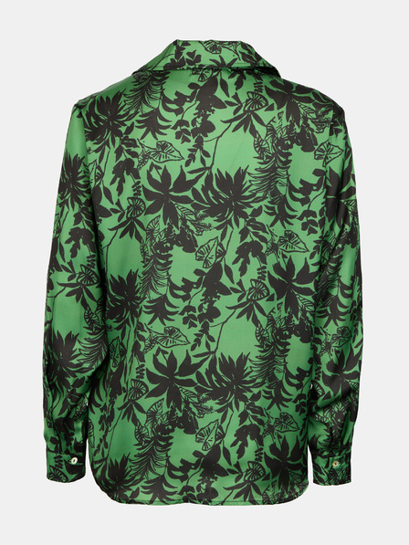 Orsay Зелена дамска блуза с десен ORSAY