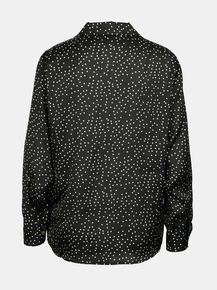 Orsay Черна дамска блуза с десен ORSAY