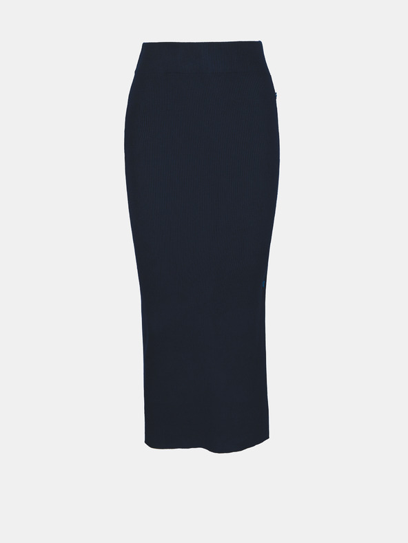 Orsay Тъмносиня дамска плетена пола ORSAY