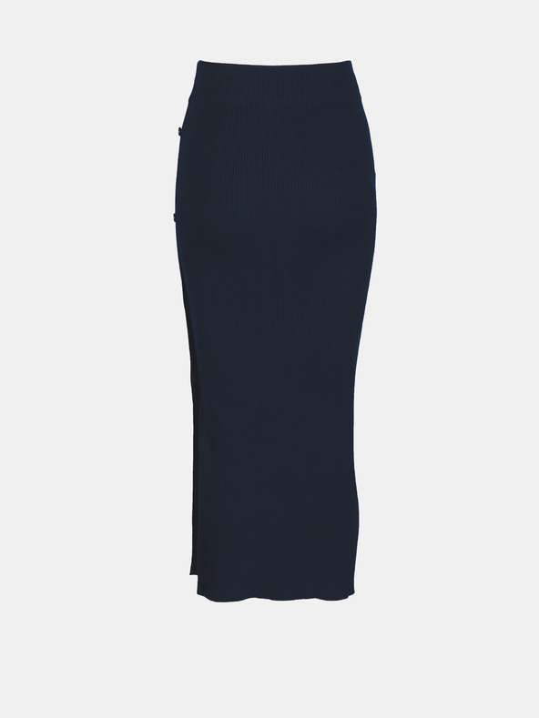 Orsay Тъмносиня дамска плетена пола ORSAY