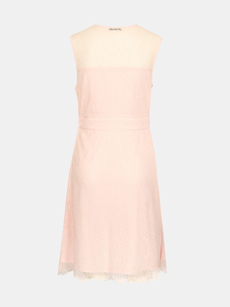 Orsay Светлорозова дамска дантелена рокля ORSAY