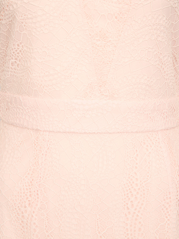 Orsay Светлорозова дамска дантелена рокля ORSAY