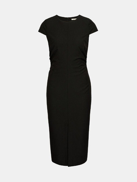 Orsay Черна дамска рокля по тялото ORSAY