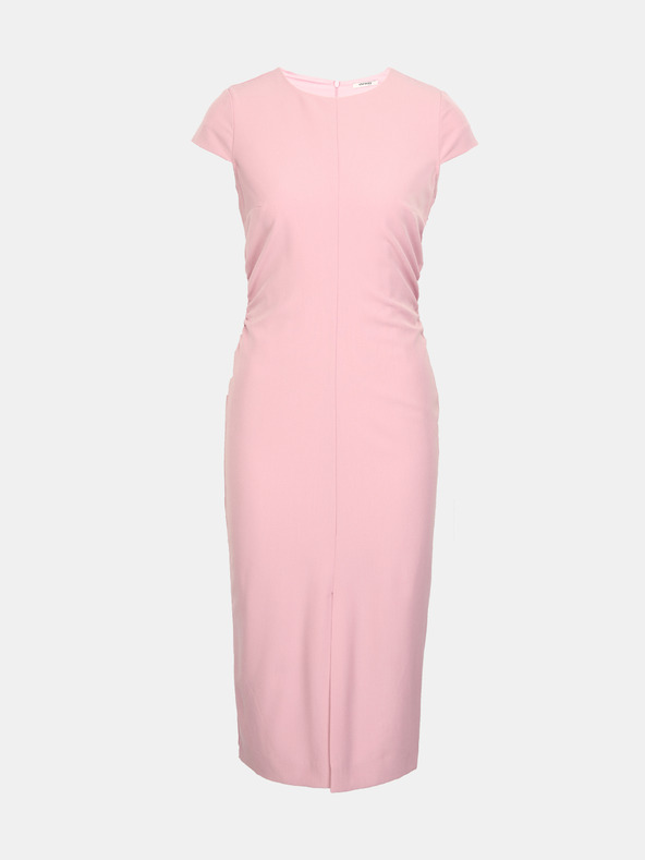 Orsay Светлорозова дамска рокля по тялото ORSAY