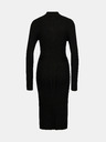 Orsay Черна дамска миди рокля с колан ORSAY
