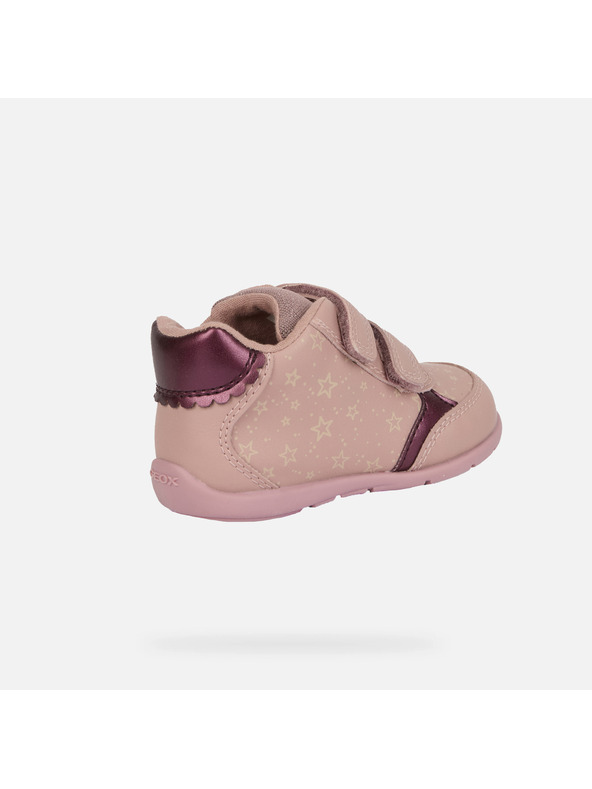 Geox Розови детски обувки за първи стъпки Geox Elthan