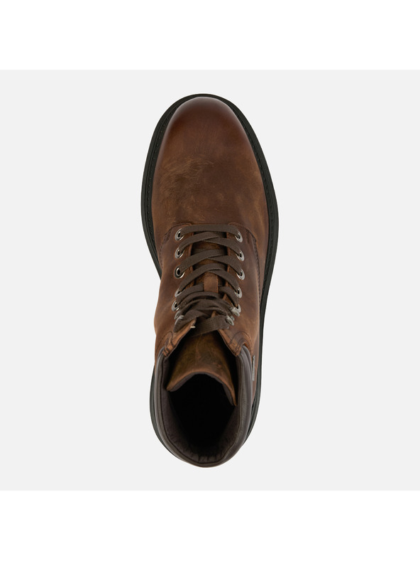 Geox Кафяви мъжки кецове Geox Faloria b abx