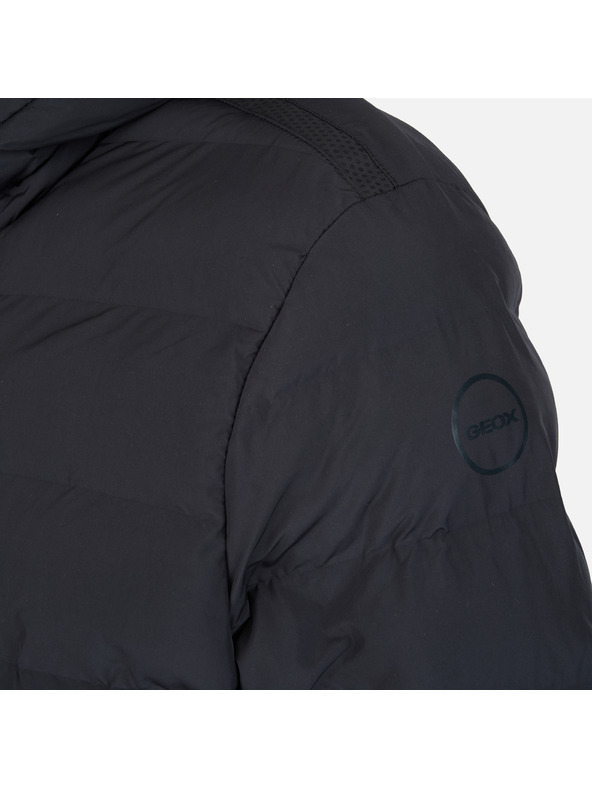 Geox Тъмносиньо мъжко пухено яке Geox Spherica