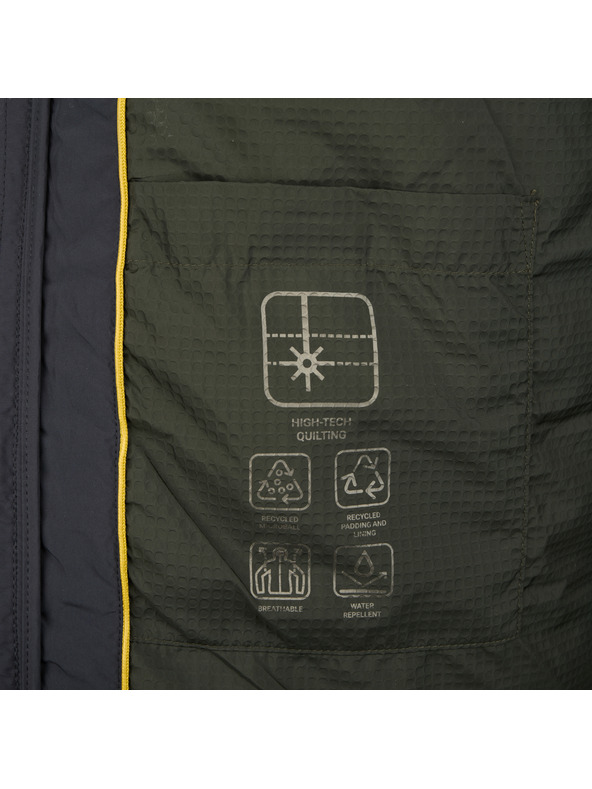 Geox Тъмносиньо мъжко пухено яке Geox Spherica