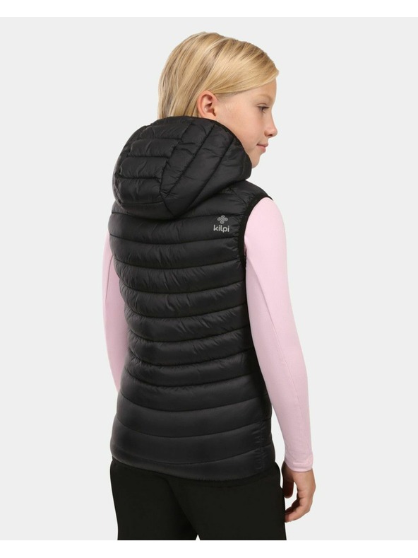 Kilpi Детска топла жилетка Kilpi TOMM-JG Черен