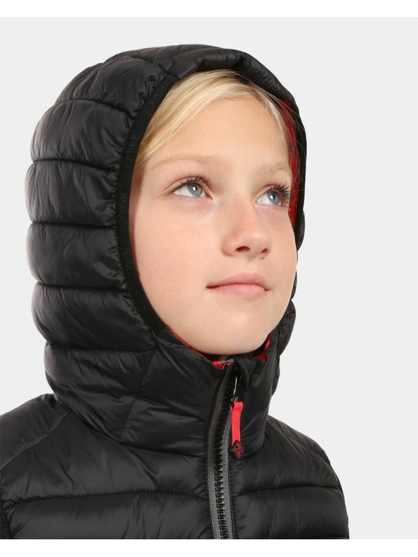 Kilpi Детска топла жилетка Kilpi TOMM-JG Черен