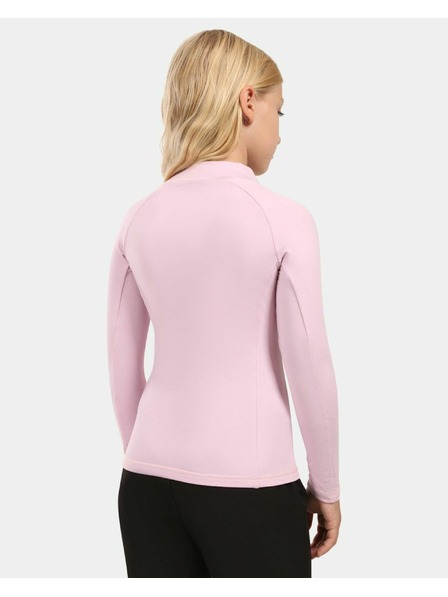 Kilpi Детска термо тениска с дълъг ръкав Kilpi WILLIE-J Светлорозова