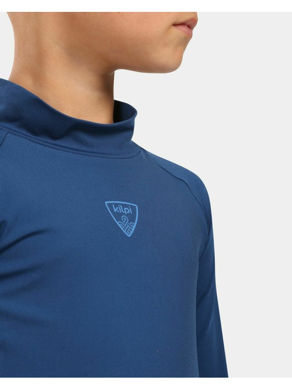 Kilpi Детска термо тениска с дълъг ръкав Kilpi WILLIE-J Тъмносиня