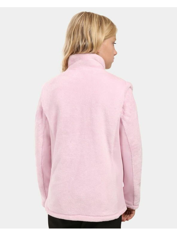 Kilpi Момичешки космат поларен суитшърт Kilpi SKATHI-JG Светлорозов