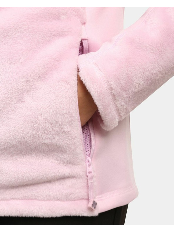 Kilpi Момичешки космат поларен суитшърт Kilpi SKATHI-JG Светлорозов