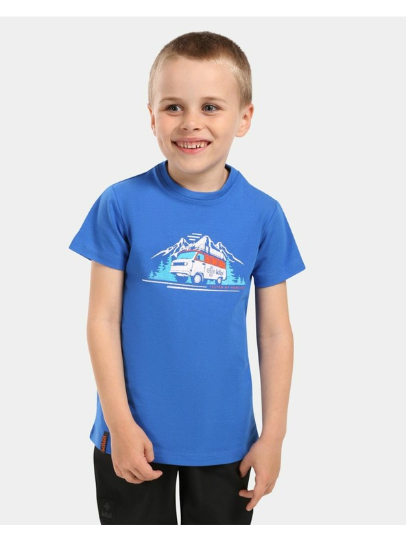 Kilpi Детска памучна тениска Kilpi SALO-JB Синя