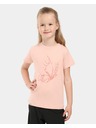 Kilpi Детска памучна тениска Kilpi MALGA-JG Корал