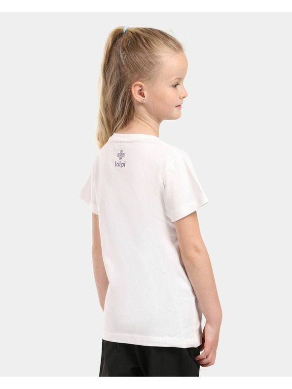 Kilpi Памучна тениска за момичета Kilpi MALGA-JG Бяла