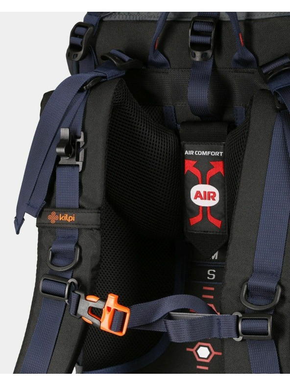 Kilpi Туристическа раница Kilpi BIGGY 70-U Черна