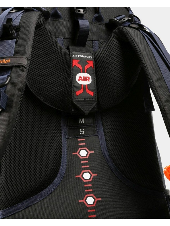 Kilpi Туристическа раница Kilpi BIGGY 70-U Черна