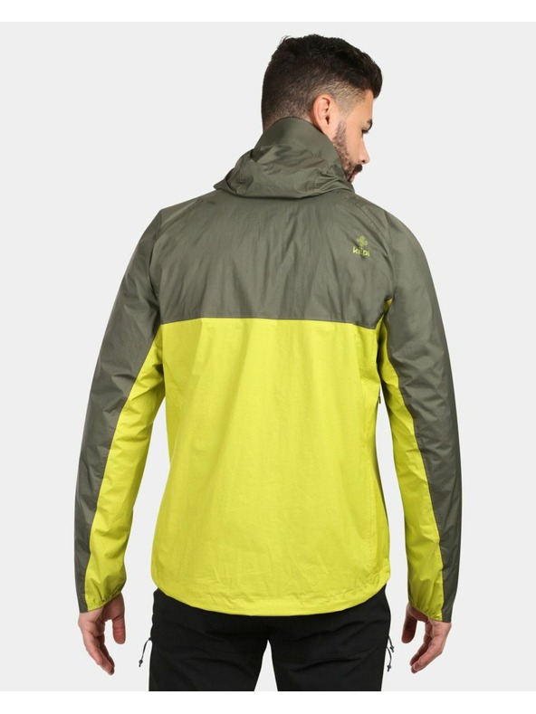 Kilpi Мъжко хардшел яке Kilpi HURRICANE-M Светлозелено