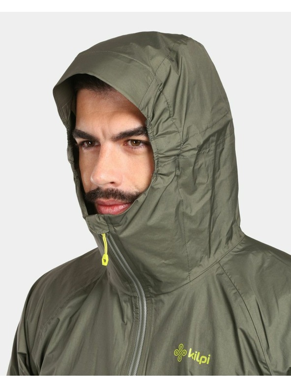 Kilpi Мъжко хардшел яке Kilpi HURRICANE-M Светлозелено