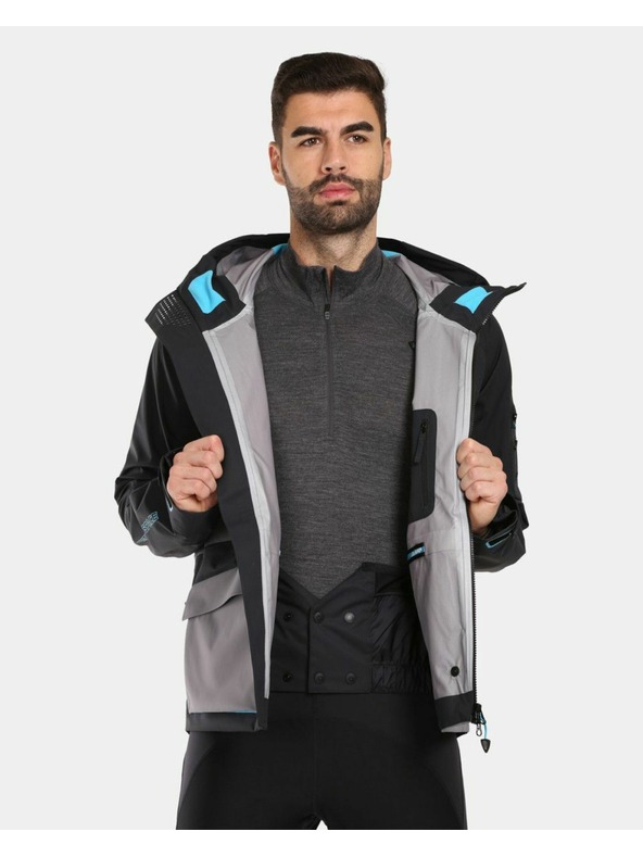 Kilpi Мъжко хардшел яке Kilpi LTD ARCHER-M Черно