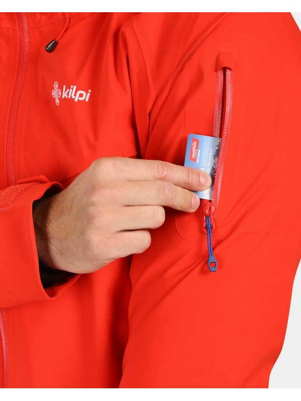 Kilpi Мъжко хардшел яке Kilpi TRINITY-M Червено
