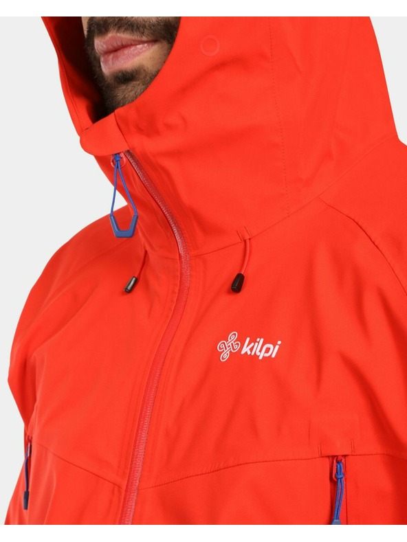 Kilpi Мъжко хардшел яке Kilpi TRINITY-M Червено