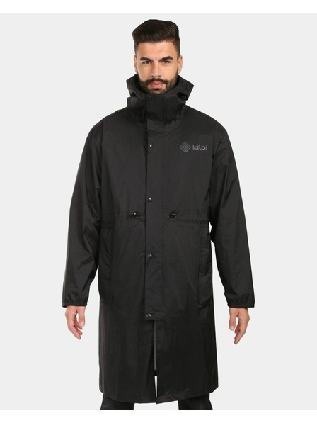 Kilpi Унисекс ски дъждобран Kilpi TEAM RAINCOAT-U Черно