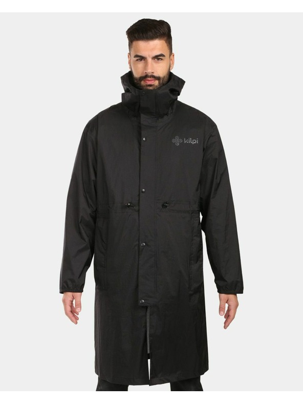 Kilpi Унисекс ски дъждобран Kilpi TEAM RAINCOAT-U Черно