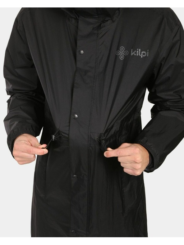 Kilpi Унисекс ски дъждобран Kilpi TEAM RAINCOAT-U Черно