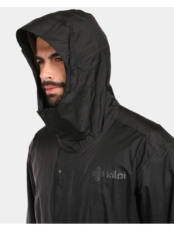 Kilpi Унисекс ски дъждобран Kilpi TEAM RAINCOAT-U Черно