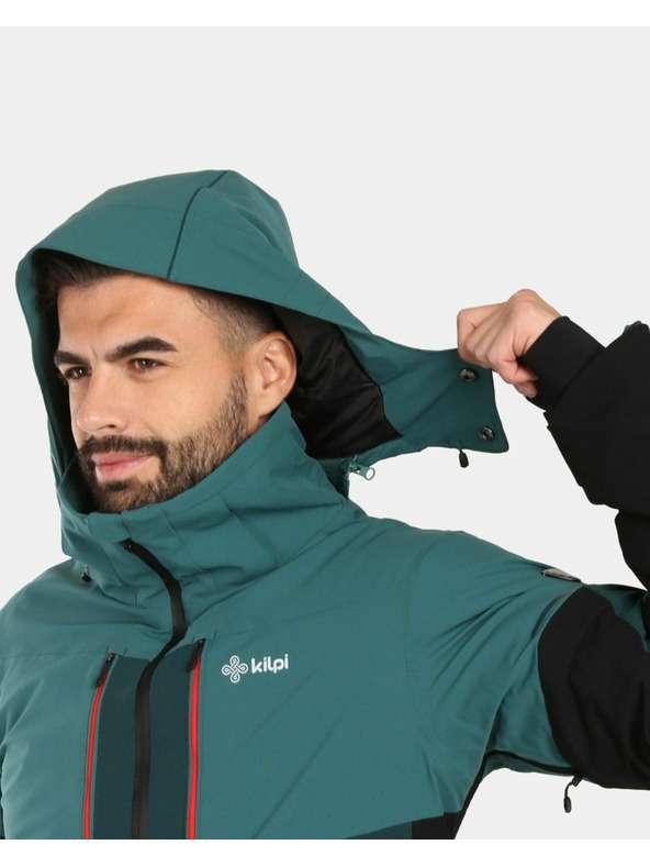 Kilpi Мъжко ски яке Kilpi TONNSI-M Тъмнозелено