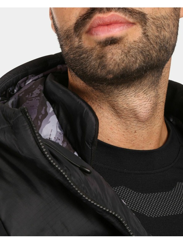 Kilpi Мъжко пухено яке Kilpi GUSS-M Черно