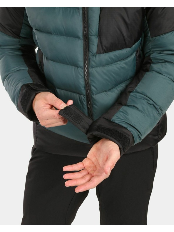 Kilpi Мъжко пухено яке Kilpi GUSS-M Тъмнозелено