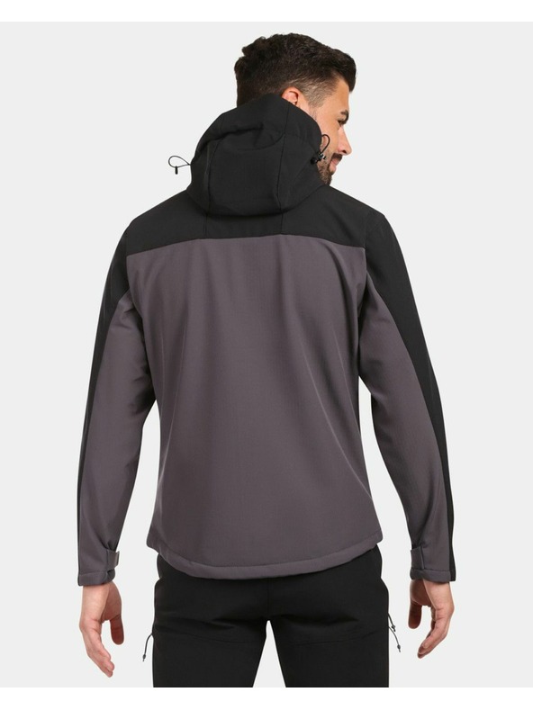 Kilpi Мъжко софтшел яке Kilpi ONTAVIO-M Тъмносиво
