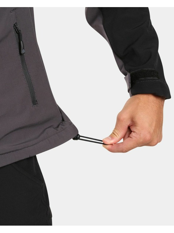 Kilpi Мъжко софтшел яке Kilpi ONTAVIO-M Тъмносиво