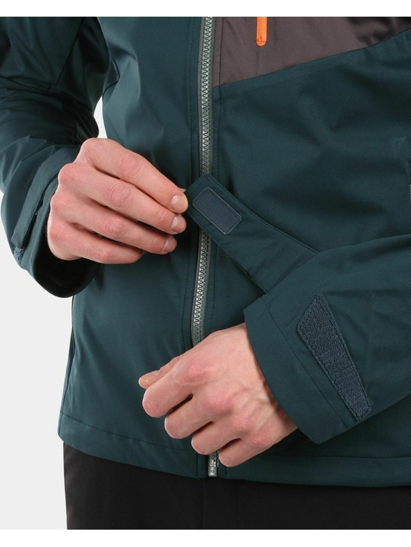 Kilpi Мъжко softshell яке Kilpi BELTRA-M Тъмнозелено