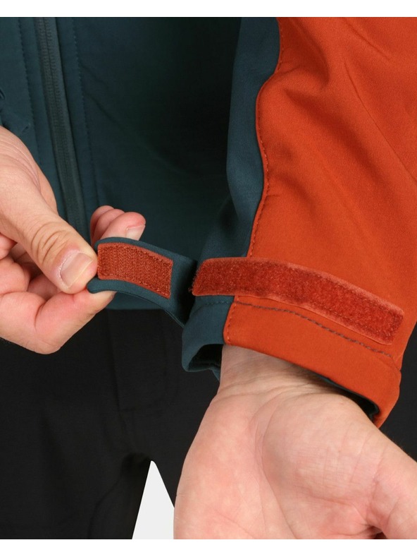 Kilpi Мъжко софтшел яке Kilpi ONTAVIO-M Тъмнозелено