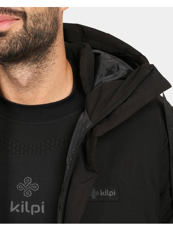 Kilpi Мъжко затоплено палто Kilpi NELSON-M Черно