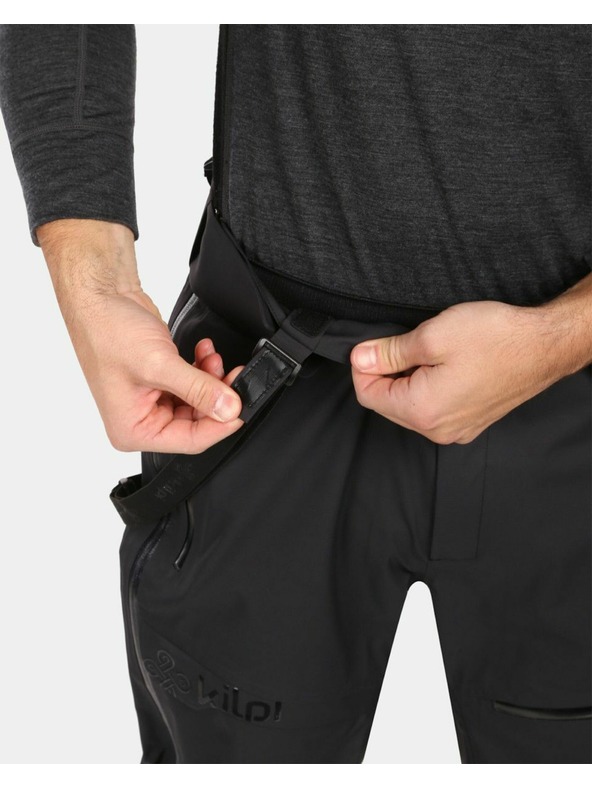 Kilpi Мъжки хардшел панталони Kilpi LAZZARO-M Черен