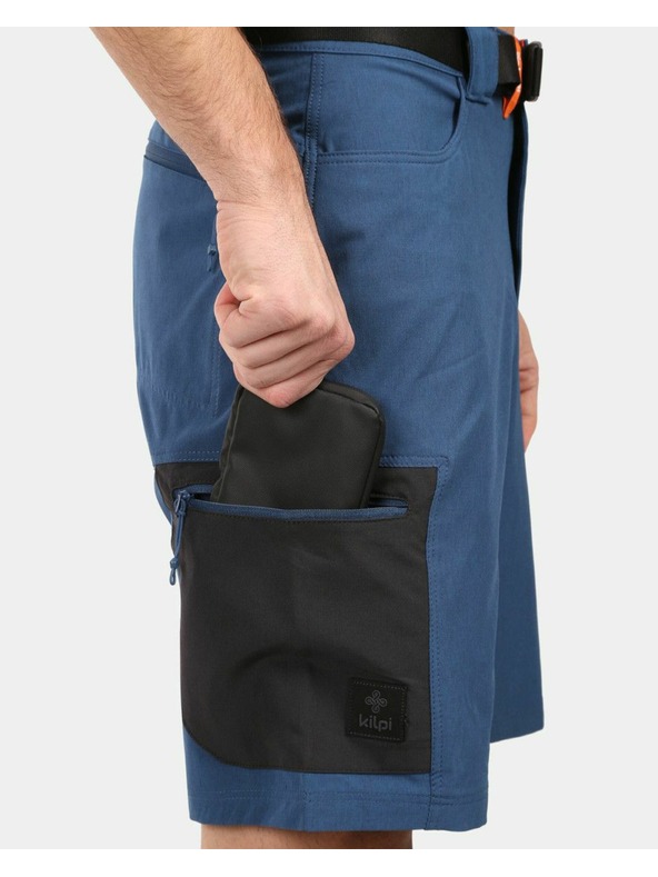 Kilpi Мъжки туристически шорти Kilpi NAVIA-M Тъмносин